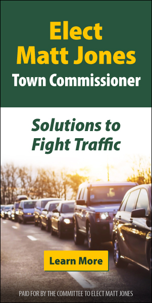 Political Campaign Digital Ad Example – Town Commissioner Campaign – Digital Ad (300x600)