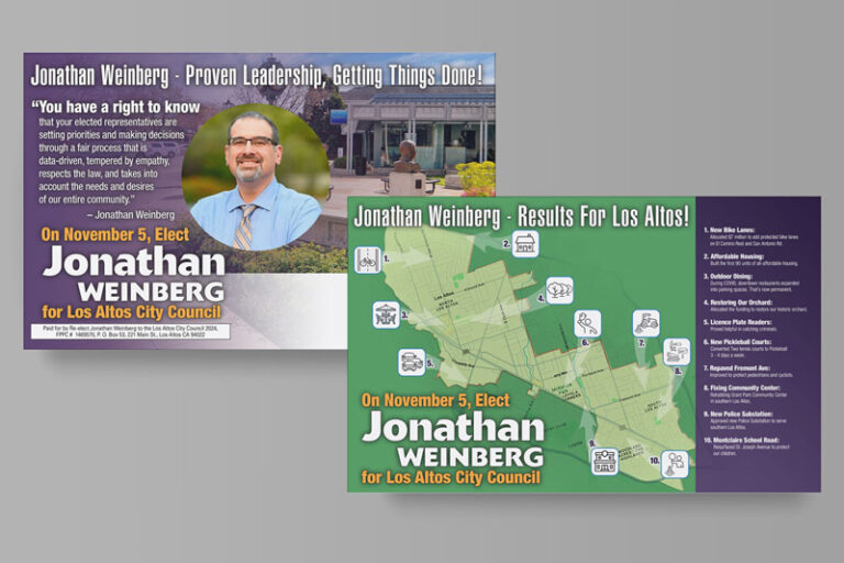 Political Campaign Direct Mail Example – City Council Campaign – Political Mailer