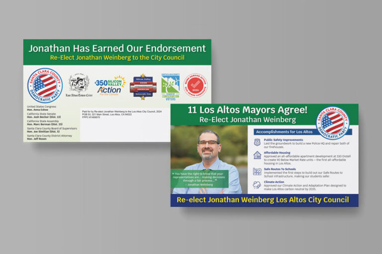 Political Campaign Direct Mail Example – City Council Campaign – Political Mailer