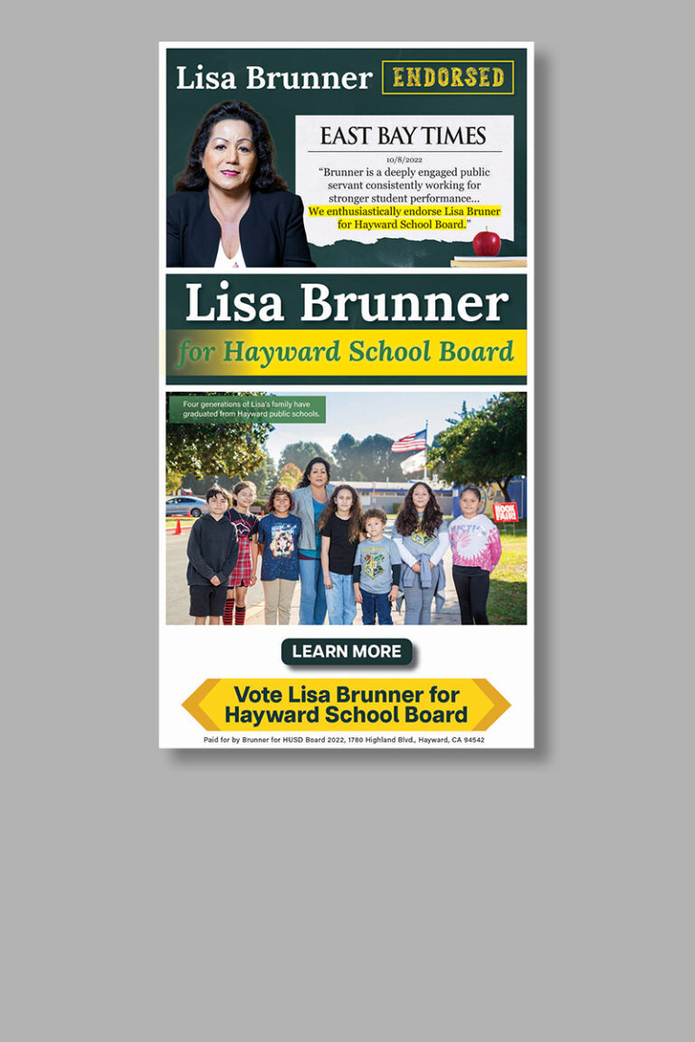 Email to Voters – School Board Campaign – Endorsement Messaging
